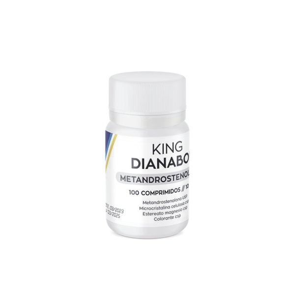 Dianabol 10mg 100 comprimidos - King Pharma