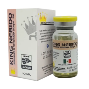NEBIDO - UNDECANOATO DE TESTOSTERONA - KING PHARMA (250MG/ML - 10ML)